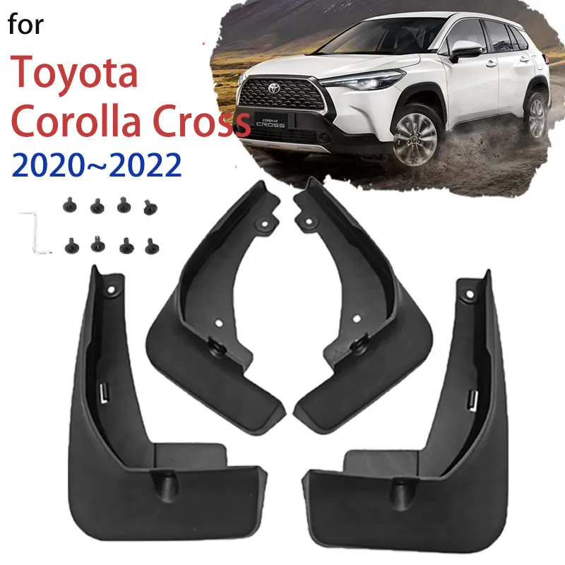 

Грязевой лоскут для брызг для брызг для Toyota Corolla Cross XG10 2020 2021 2022 MudFlap переденье заднее колесо