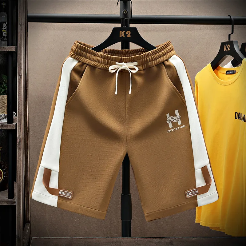 

2026 Summer Men's Casual Shorts Men High-Quality Fashionable Loose Plus Size Sport Breathable Knee-Length shorts