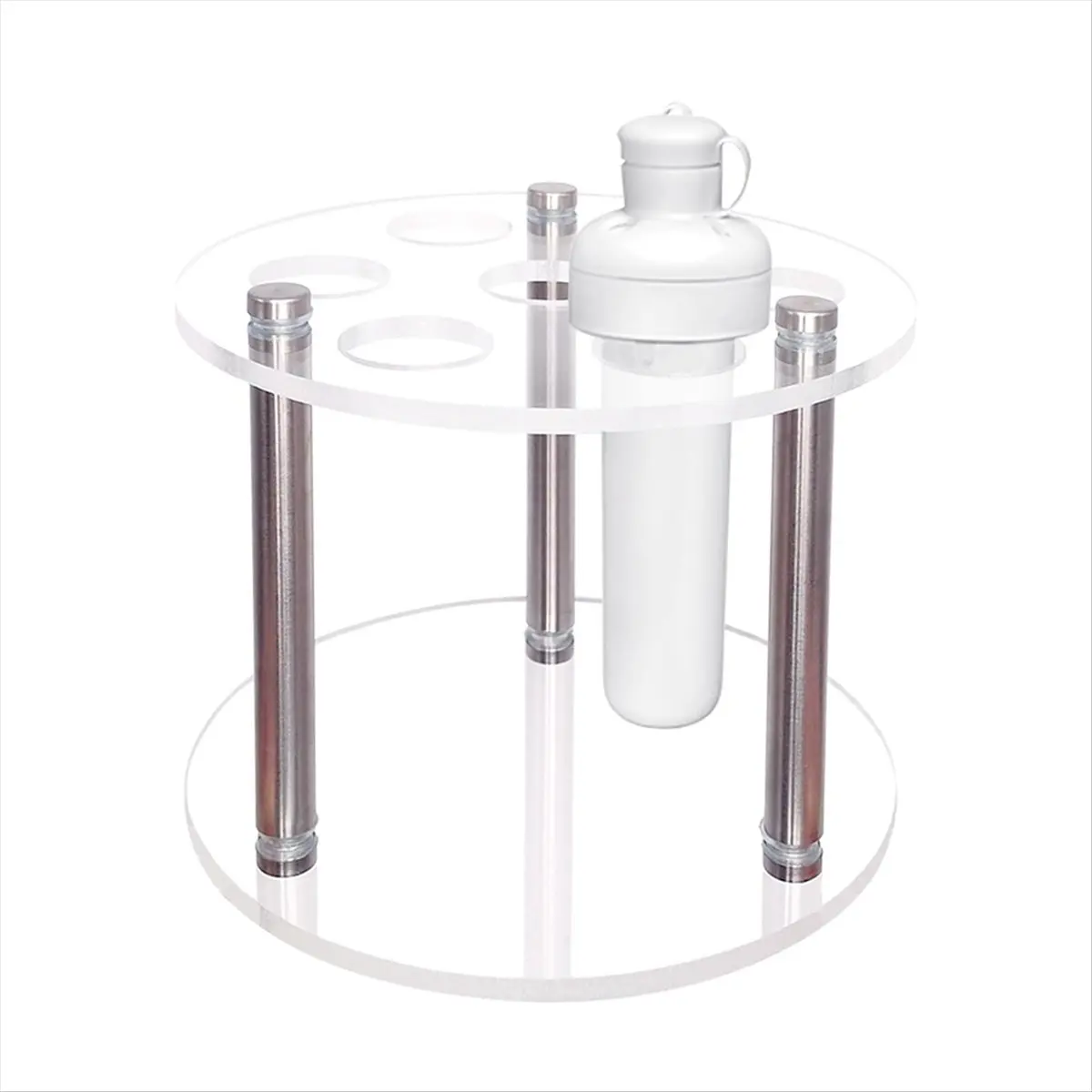 A67T NEW Flavor Cartridge Holder for ,Acrylic Cartridge Storage Rack Organizer Sip Stand Organizer Round