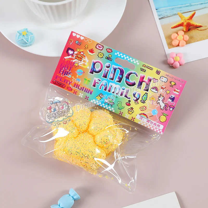 Cat Paw Squishy Anti-Stress Foot Squishy Toy Taba Squishy Kedi Patisi Squishy Soft Jelly Feel Squishy Table Anxiety Relief Gift