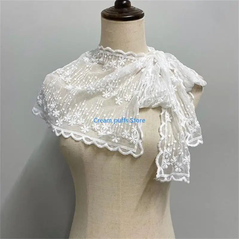 

50L Женский элегантный цветочный кружевной шаль