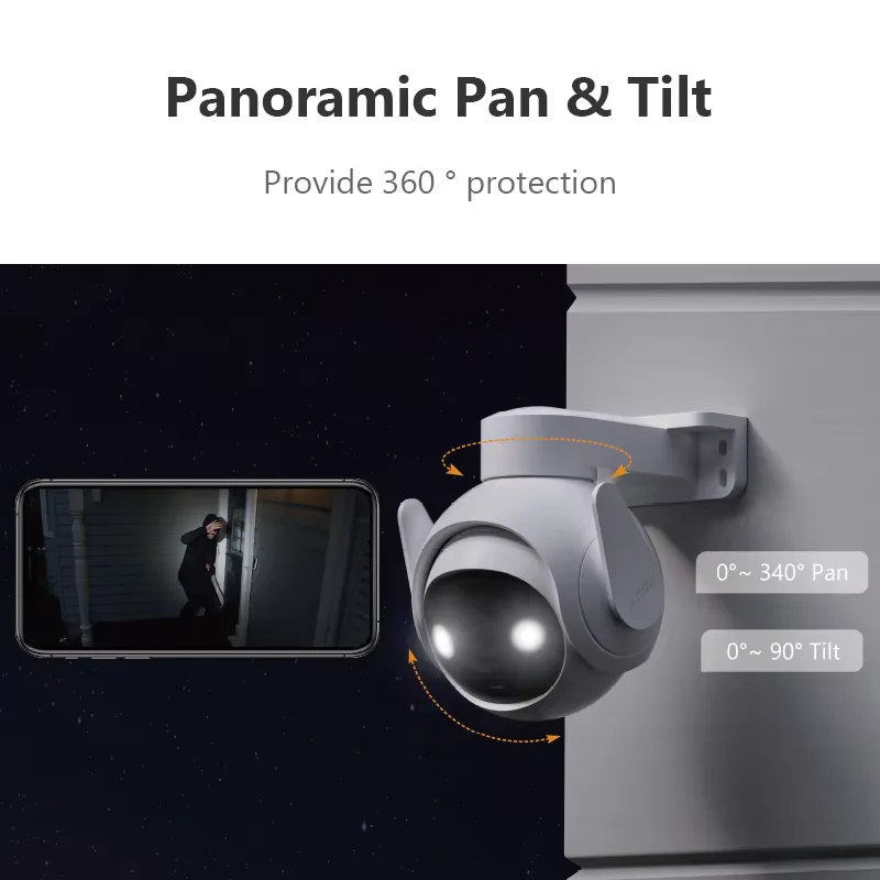 IMOU Cruiser 2 3MP Outdoor Camera Colorful Night Vision Wi-Fi IP66 AI Human Detection Camera Surveillance image 2