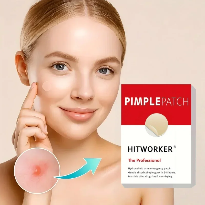 رقعة حب الشباب 1080/720/360 - خالية من الكحول، عديمة الرائحة، تستخدم لتغطية حب الشباب والعيوب، لطيفة وغير مهيجة للبشرة