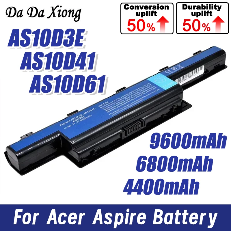 Battery for Acer Aspire AS10D31 AS10D81 V3-571G V3-771g AS10D51 AS10D61 AS10D71 AS10D75 5741 5742 5750 5551G 5560G 5741G 5750G