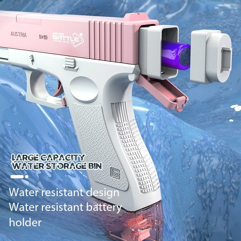 Nieuwe elektrische waterpistool speelgoed draagbare volautomatische elektrische burst waterpistool kinderen schieten speelgoed zomer strand speelgoed kinderen