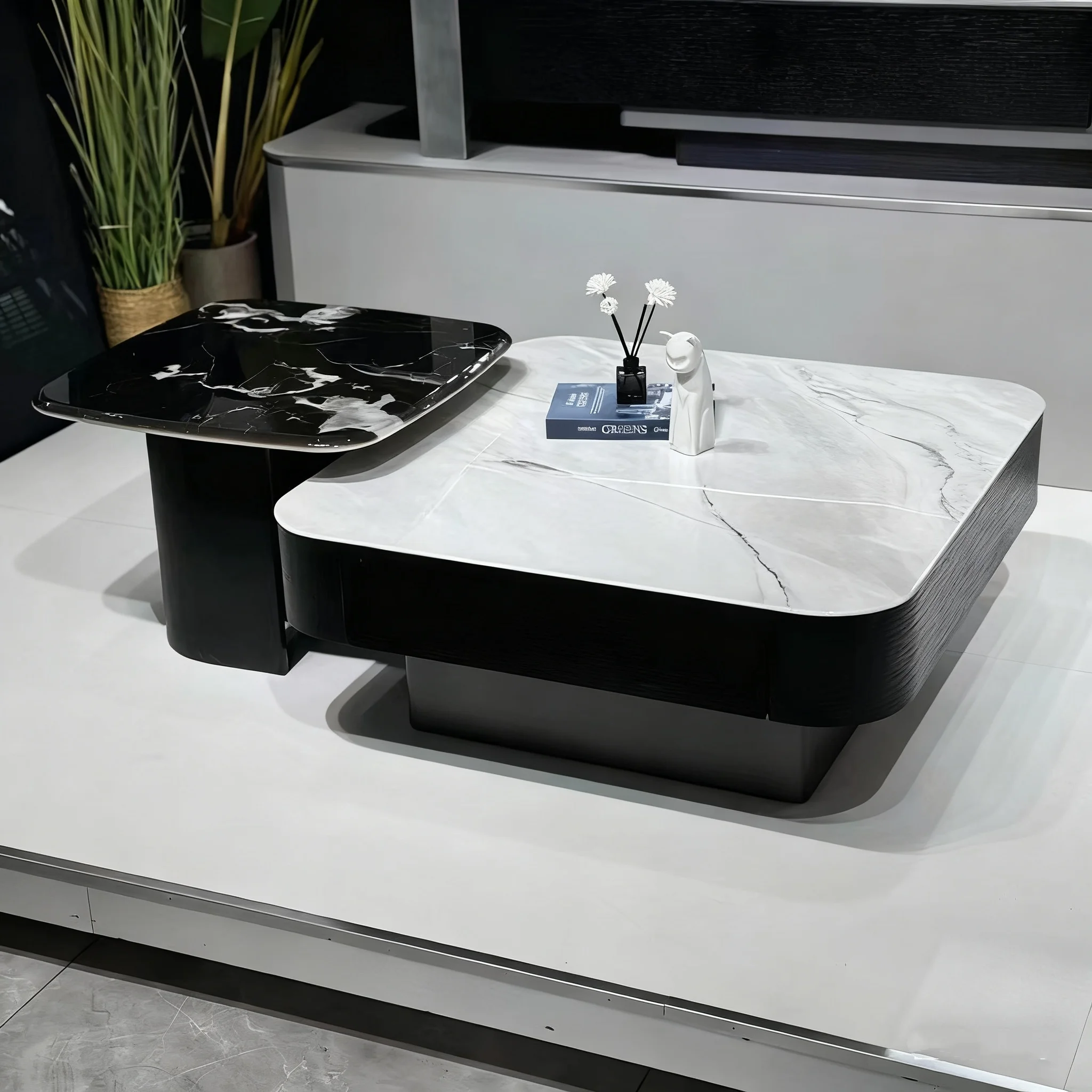 

#Nordic luxury style coffee table, with European Union CE certification, high-end hotel apartment family living room coffeetable