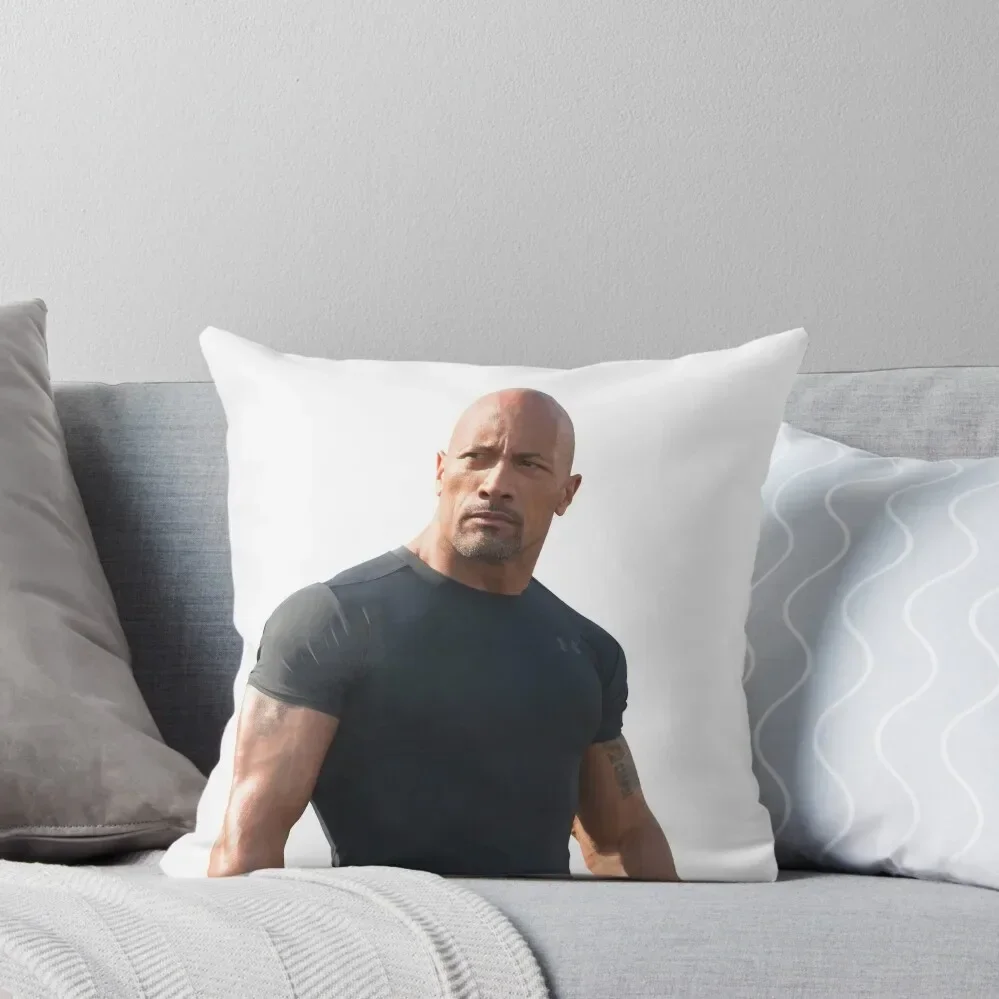 

Dwayne Johnson Throw Pillow christmas pillowcases Pillow Cases Pillow Covers Decorative