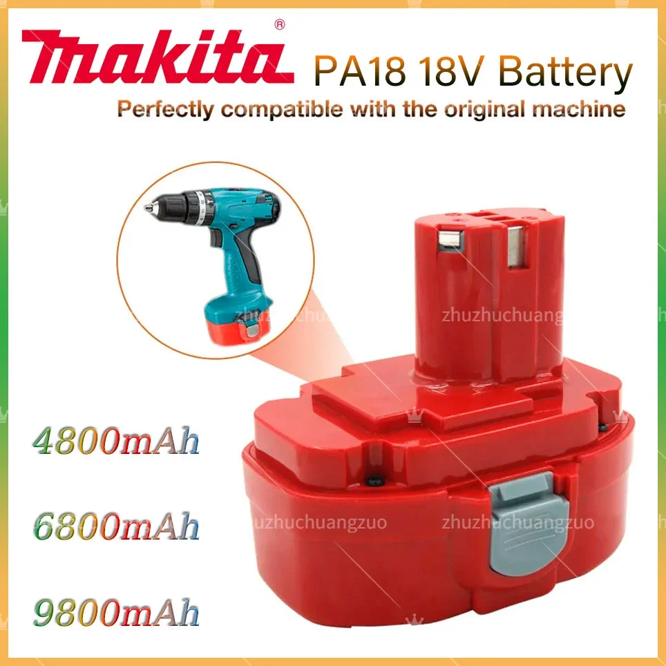 

PA18 Makita 18V 4800mAh 6800mAh 9800mAh Ni-MH Battery Replace Makita 18V PA18 1822 1823 1833 1834 1835 1835F 192828-1 192829-9