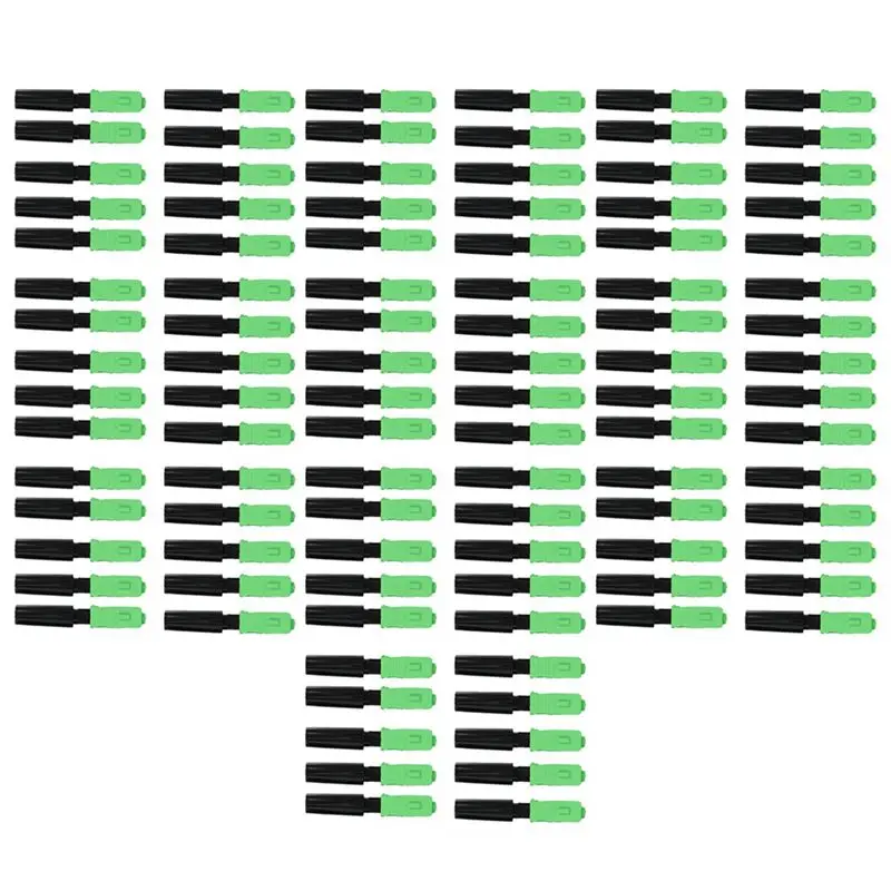 connettore-rapido-ftth-integrato-superiore-100-pezzi-sc-apc-in-plastica-verde-per-fibra-ottica
