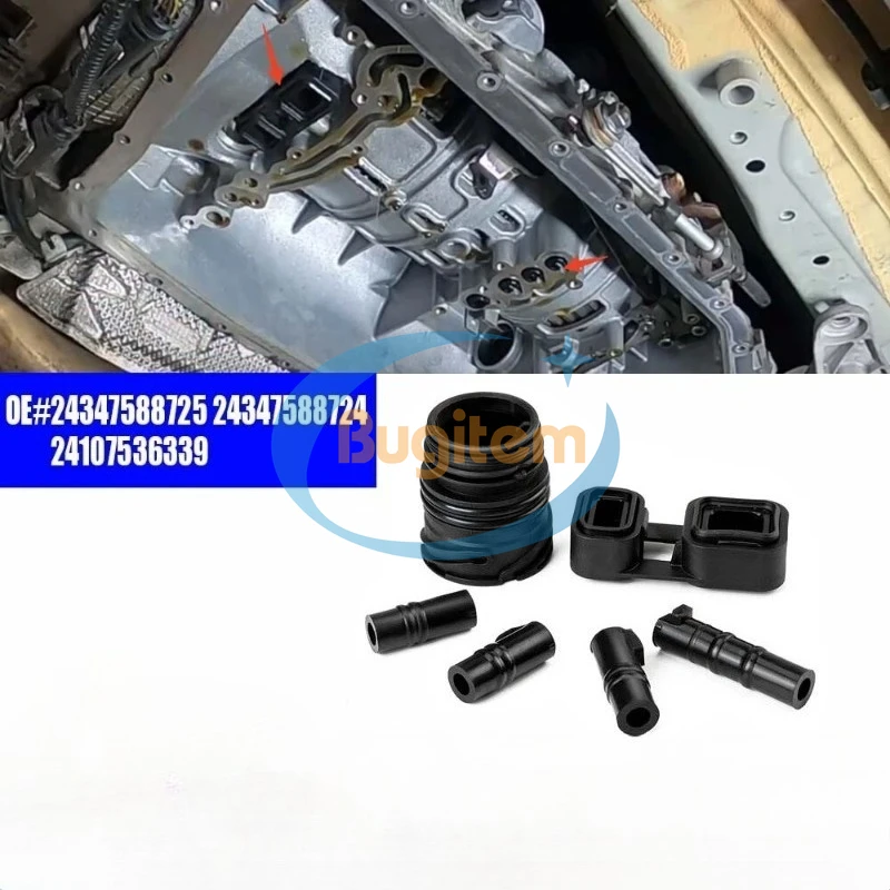 

New ZF6HP19 6HP21 Transmission Mechatronic Sealing Sleeve Adapter Seal Kit Fit For Audi BMW 24107536339 24347588759 24347588725