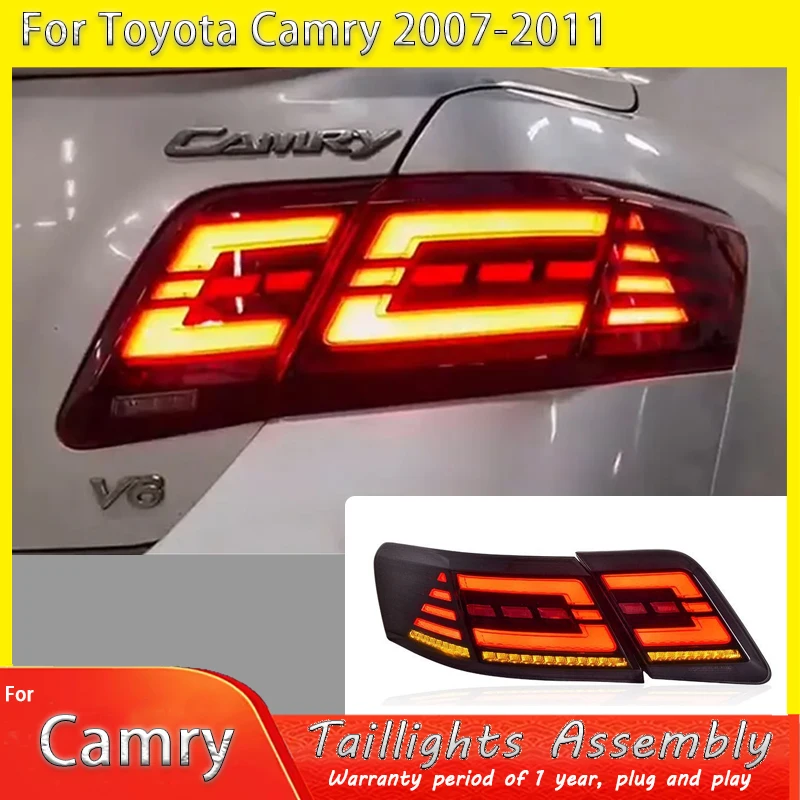 

Car For Toyota Camry US version Taillight 2007-2011 Upgrade Modified New DRL Dynamic Turn Signal LED Taillight Auto Accessories