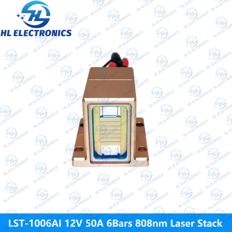 LST-1006AI 12V 50A 6Bars 300W 808nm Laser Stack for Hair Removal