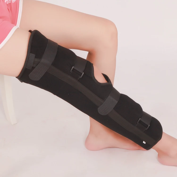 AFO  Orthopedic Knee Splint Brace, Patella Stabilization Support Pad Leg Posture Corrector for Fracture Recovery Arthritis Joint
