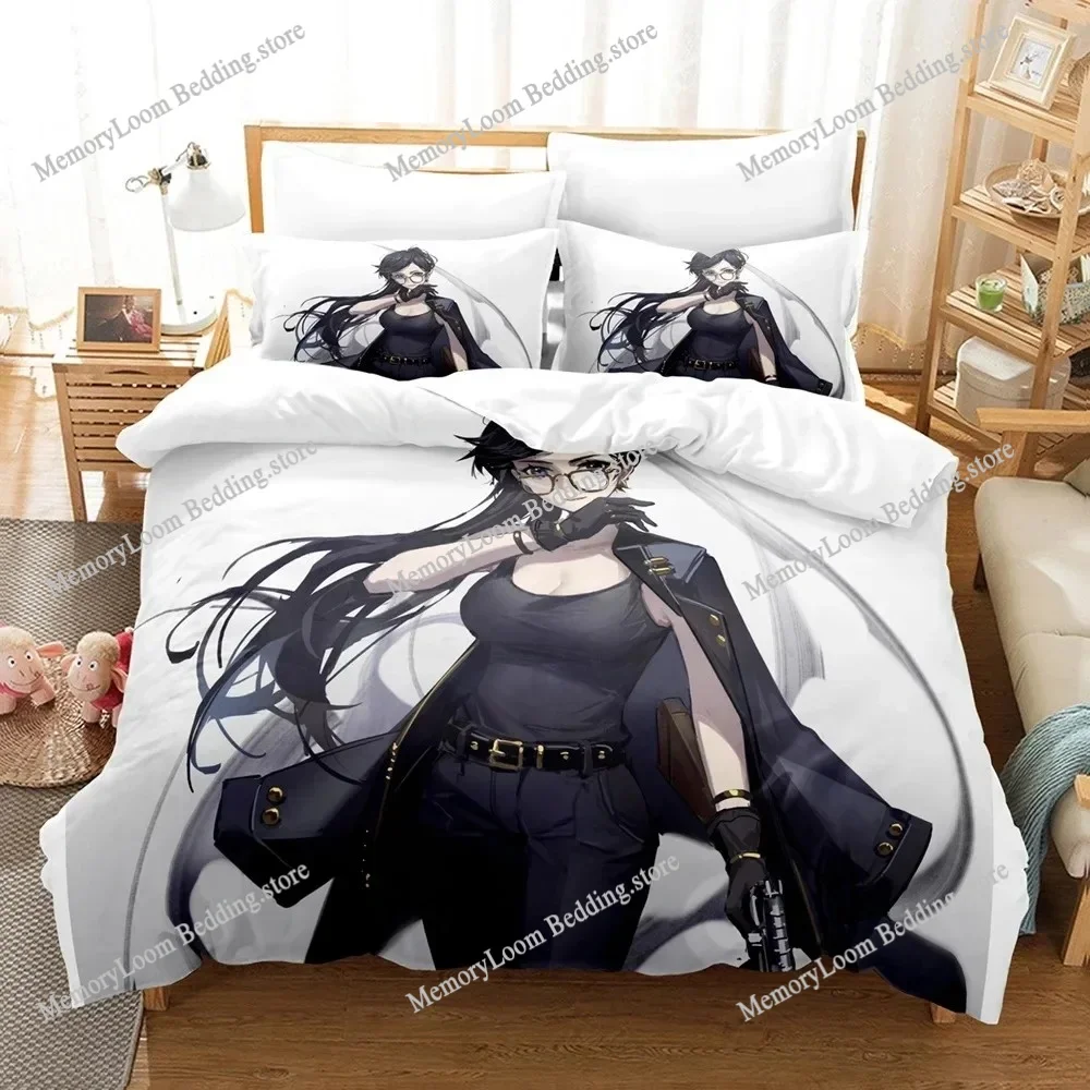 

3D Printed Anime Summer Time Rendering Ushio Bedding Set Boys Girls Twin Queen Size Duvet Cover Pillowcase Bed Kids Adult