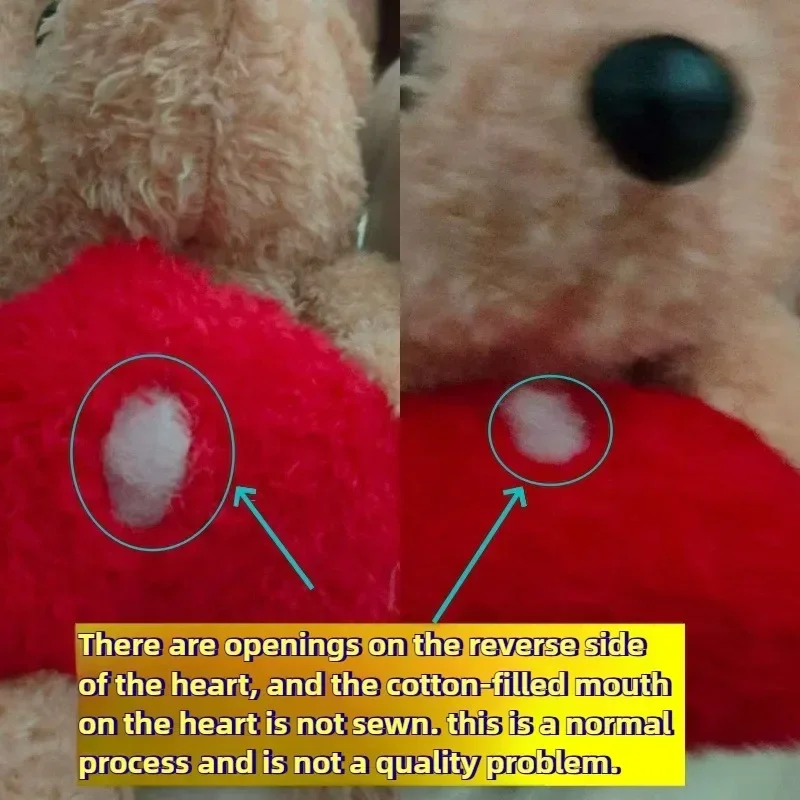 ตุ๊กตาหมีหัวใจนุ่มนิ่ม 1-5 ชิ้น ของขวัญวาเลนไทน์ คริสต์มาส สำหรับเด็กและผู้ใหญ่ ของเล่นกอด