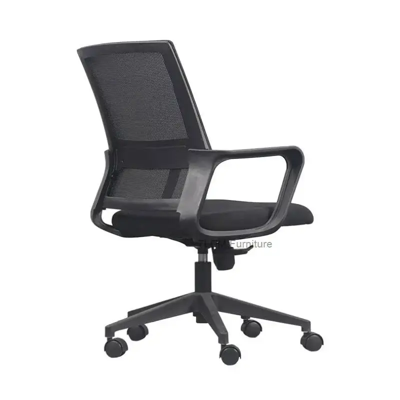 Silla Homestay Comfortable Office Chairs Handrail Meeting Clerk Adjustable Office Chairs Bedroom Hotel Relax Furniture Lsdny