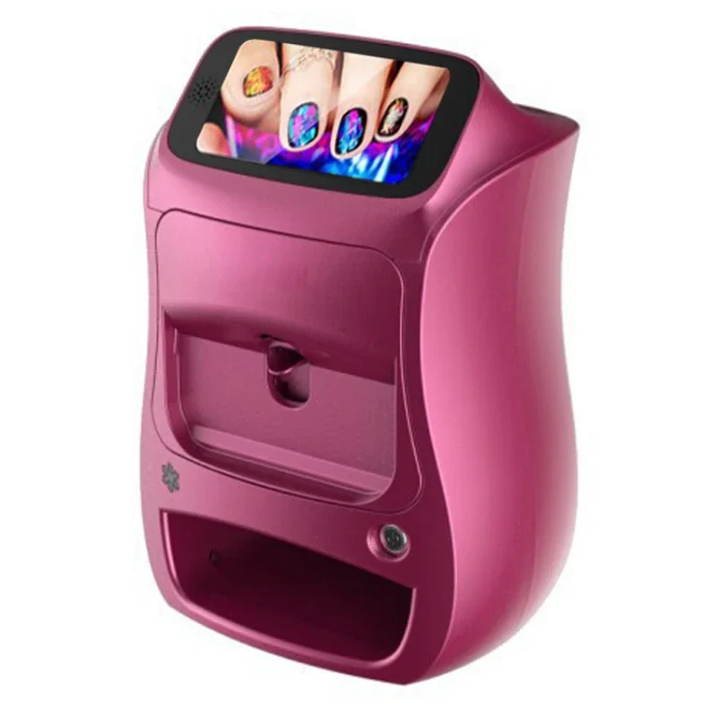 3D Portable Nail Printer – LCD Touch Screen DIY Pattern for Nail Salons
