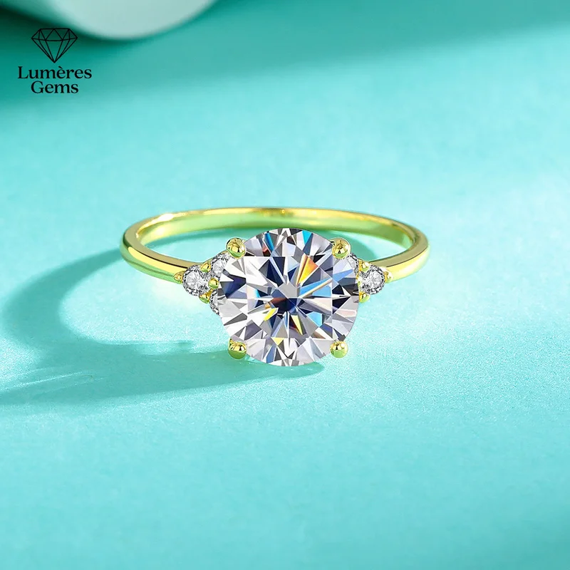 A 3-Carat D-Color 18K Morganite Ring, A Perfect Choice For Luxurious, Sophisticated, Fashionable Engagement Or Marriage Proposal