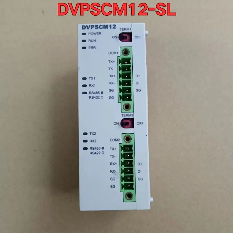 

Second-hand disassembled communication module DVPSCM12-SL is in good condition