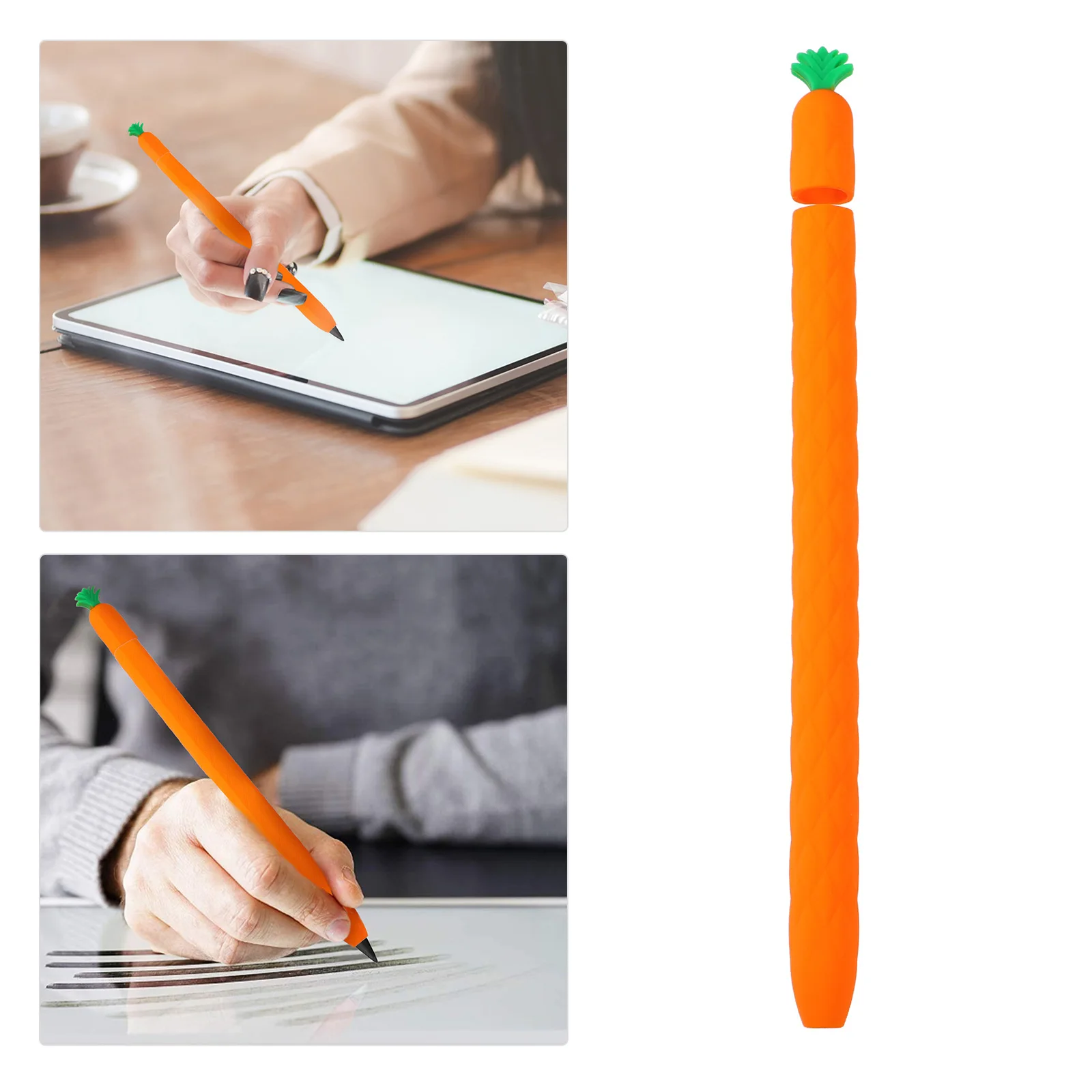 1 قطعة قلم رصاص 2Nd Gen غطاء سيليكون صديق للبشرة ومضاد للانزلاق ومضاد للصدمات كم واقي لهدية القلم