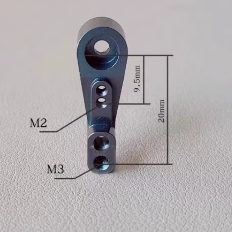 1 szt. Imitacja metalu układ sterowania ramienia dla 1/14 Tamiya zdalnie sterowana ciężarówka Scania BENZ VOLVO MAN Diy części