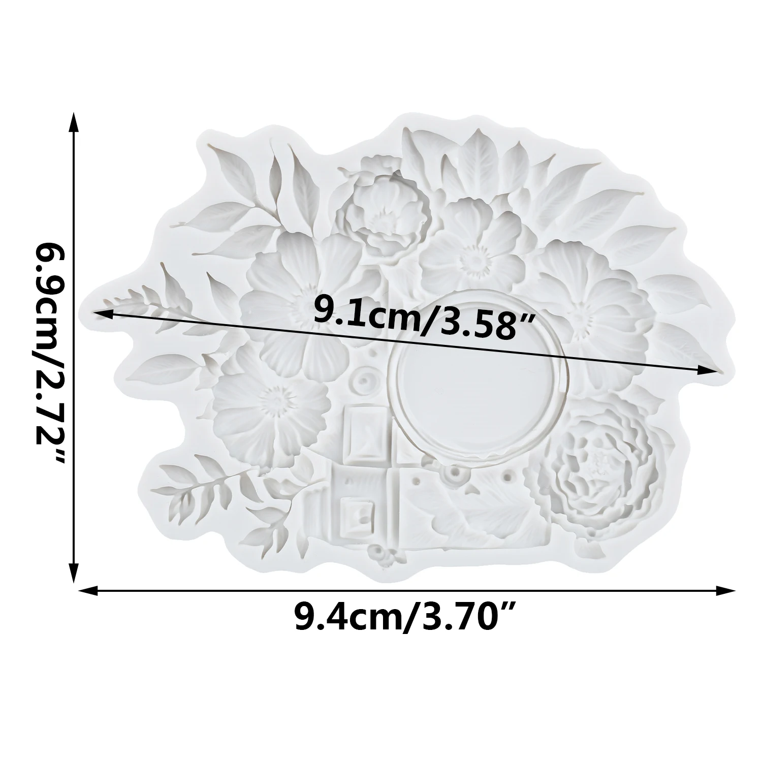 Camera Silicone Molds Fondant Cake Decorating Tools Cupcake Topper Chocolate Candy Sugar Craft Gum Paste Polymer Clay
