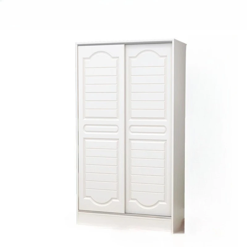 

rental room easy assembly, storage sliding door, European modern simple wardrobe
