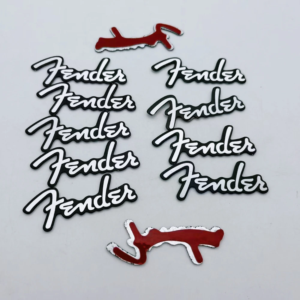 

5pcs 10pcs 20pcs Car Automotive Interior Stickers Car Speaker Emblems For FENDER Car Audio Accessroies Metal Aluminum Alloy