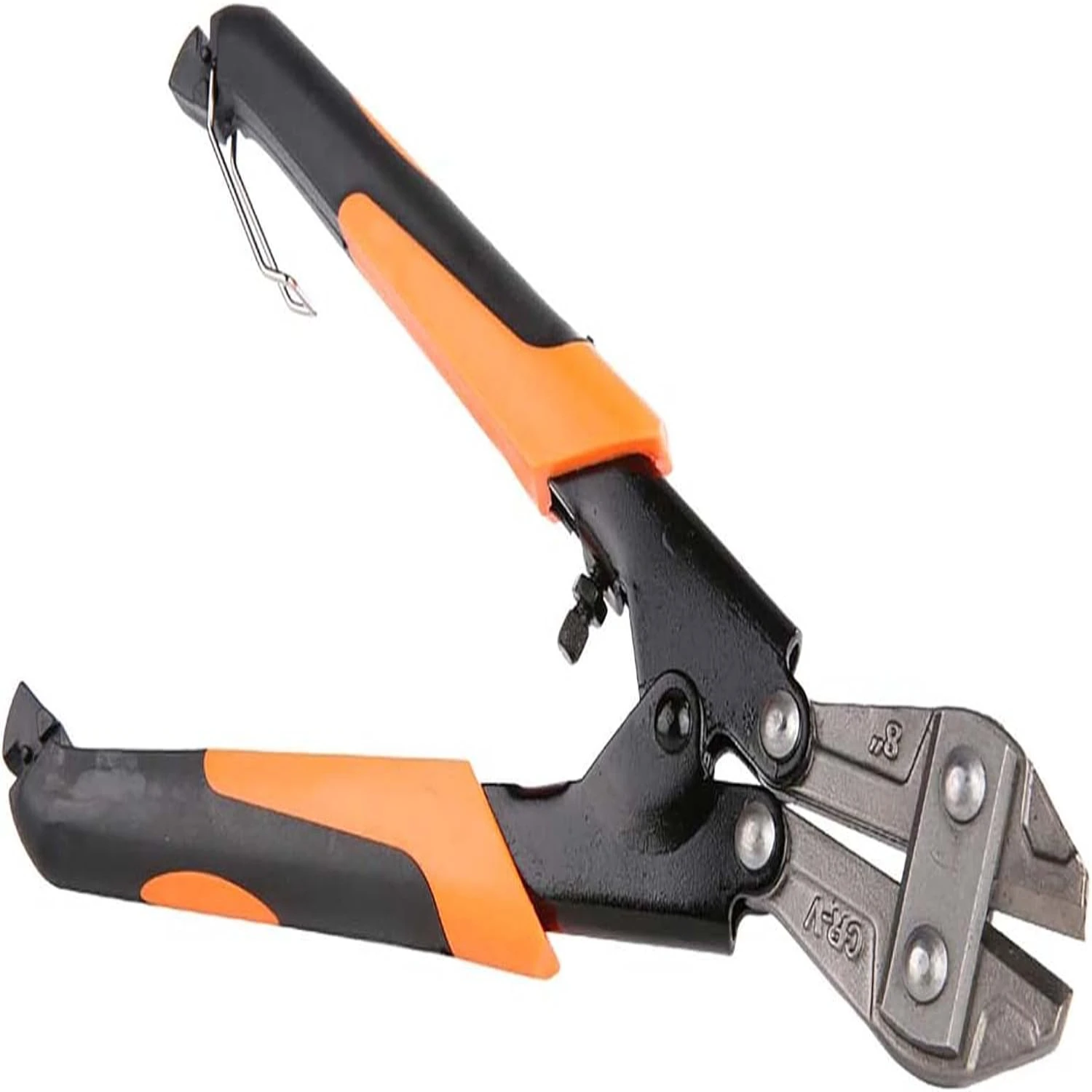 Highly Efficient Ultimate Heavy Duty 8inch Mini Bolt Cutters - Durable Cutting Tool for Bolts, Chains, and Wires - Maximum Perfo