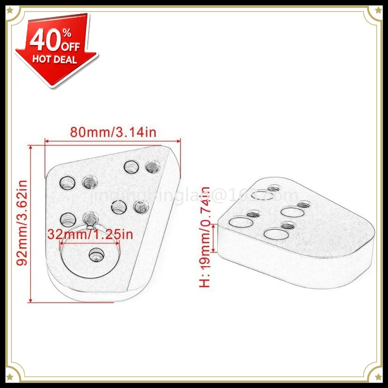 Suitable for R1100RT R1150RT R1200RT R1100R modified handlebar height and rear shift code