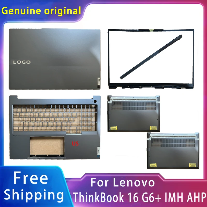 

Новинка для Lenovo ThinkBook 16 G6 + IMH AHP; Сменные аксессуары для ноутбука, задняя крышка ЖК/Упор для рук/нижняя часть с логотипом