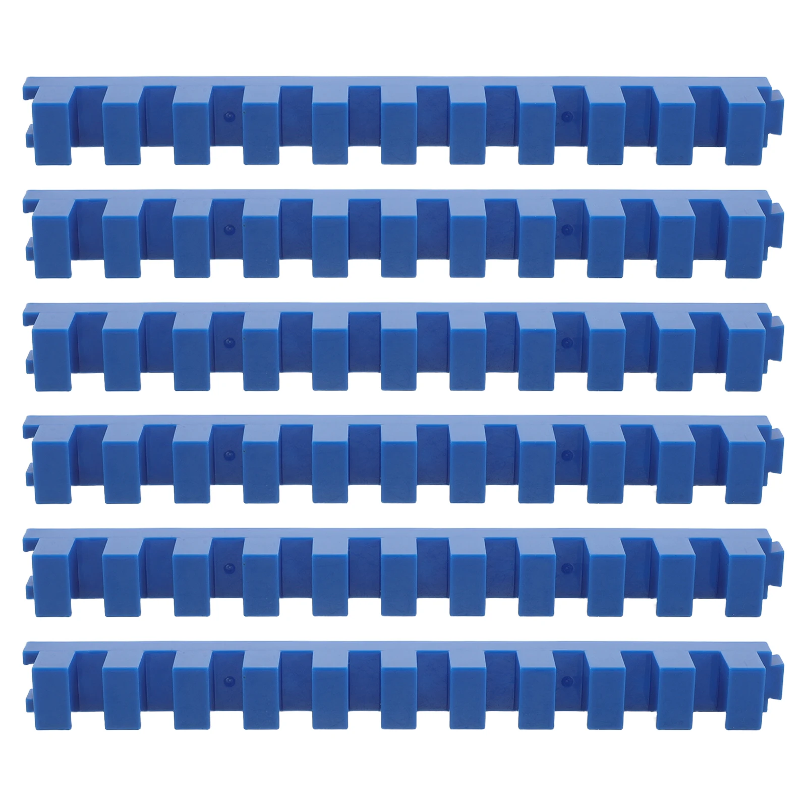 6-delige Domino-verbindingsset Kleurrijke bouwsjabloon voor kinderen Creatieve stapelspelsetaccessoires