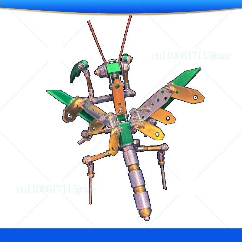 Steampunk Mechanical Insect Assembled Mantis Model Creative Handmade DIY Holiday Gift