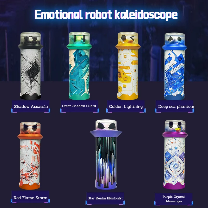 Morlens Emotional Robot Kaleidoscope Gifts for Male and Female Friends Holiday Gifts Christmas Gifts New Year Gifts