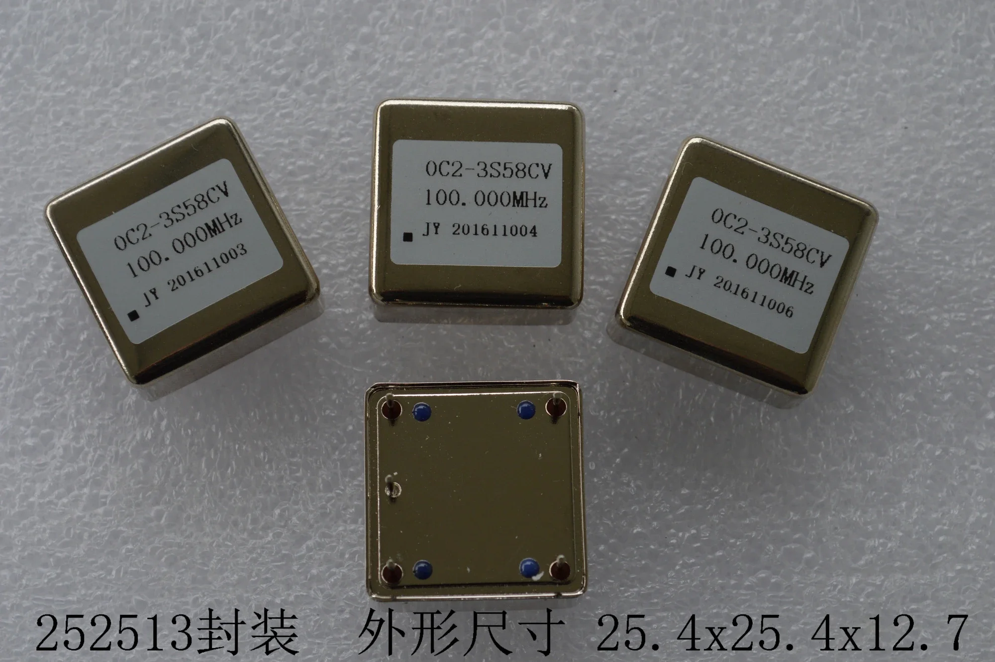 

1pcs 100MHz OCXO Constant Temperature Crystal Oscillator Low Noise, Low Power Consumption, High Stability, Miniaturization