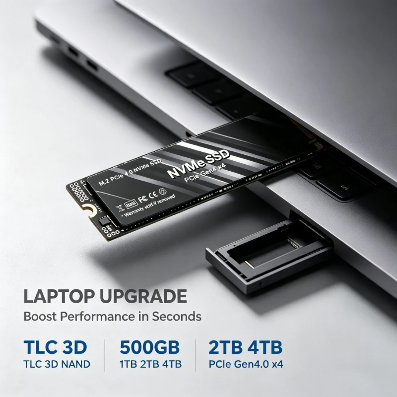 Original NVMe SSD PCIe Gen4x4 Solid State Drive 500GB 1TB 2TB 4TB M.2 2280 Hard Disk High-speed SSD for Desktop Gaming Laptop