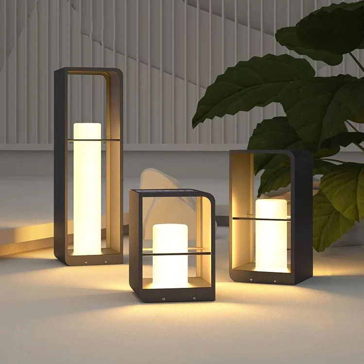 

Courtyard Lawn Villa Garden Outdoor Lighting Waterproof Landscape Door Outdoor Modern Solar Lighting Led Floor Light