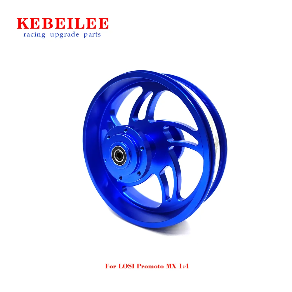 KEBEILEE CNC aluminiowa konstrukcja koła tylnego w przyszłości dla 1:4 LOSI Promoto MX