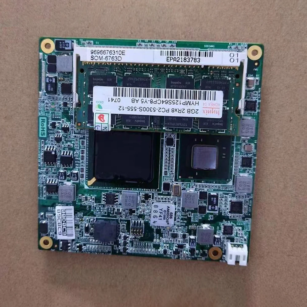 SOM-6763 A1 For Advantech Industrial Control motherboard  original disassembly machine SOM-6763D