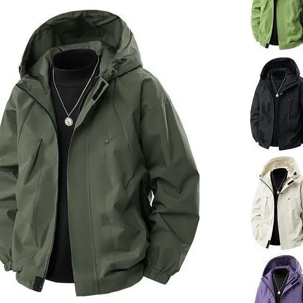 معطف رجالي 2025 ملابس الخريف الرجال الشباب رداء علوي غير رسمي سترة دانشام الغسيلыыыыыыыыыНВКСНТ في الهواء الطلق سترة الرجال #3