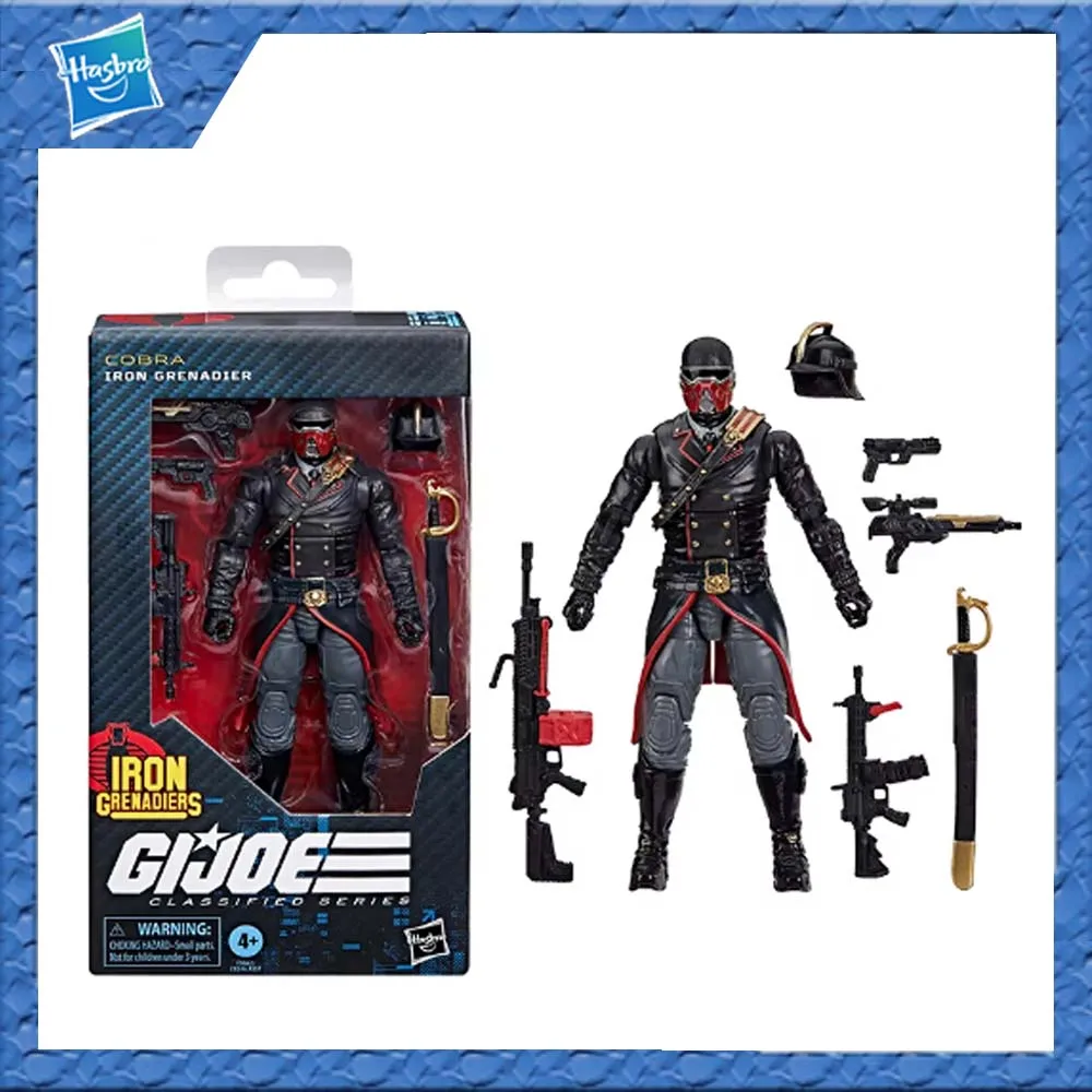 Originele Hasbro G.i. Joe Classified Series Gij 132 Iron Grenadier Action Figure Model Toy Gift Collect