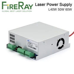 FireRay L40W 50W CO2 Laser Power Supply 110V/220V Replace MYJG-40W For CO2 Laser Tube High Voltage Engraving Cutting Machine