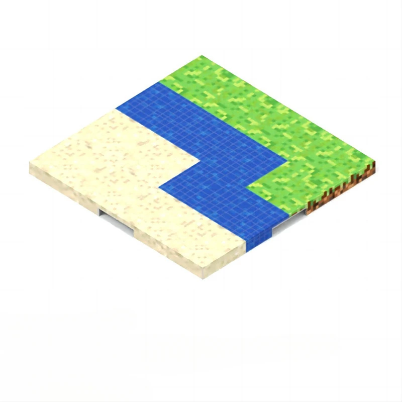 Magnetische bodemplaat Verscheidenheid grondplaten Match Mine World Magnetische bouwstenen Speelgoed voor jongens en meisjes Kinderen cadeau
