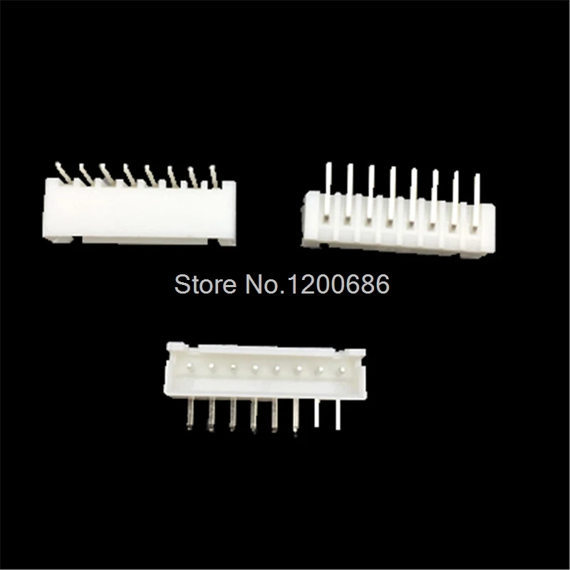 8P 100 piece XH 2.54 8-Pin 8PIN Connector Right angle socket plug Male connector