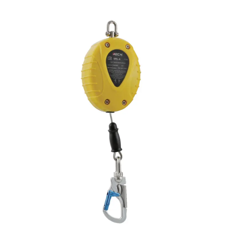 Rope Retractable Type Fall Arrester 6M Vertical Retractable Lifeline