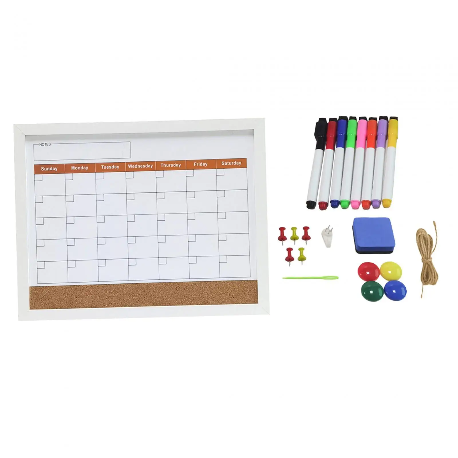 Ежемесячный календарь, планировщик, магниты на холодильник, дерево для заготовок в конференц-зале