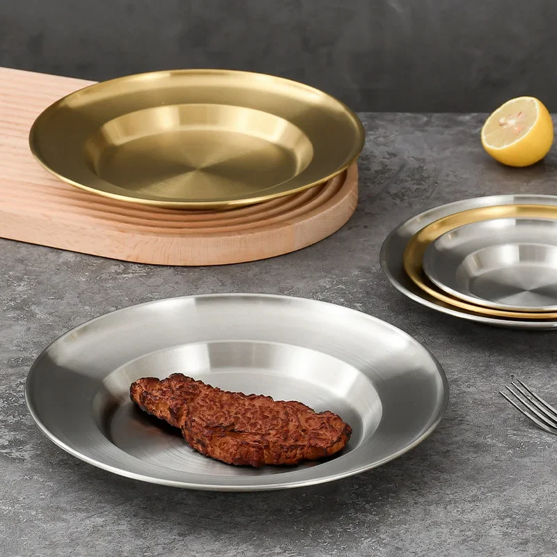 Stainless Steel Plate Set 5