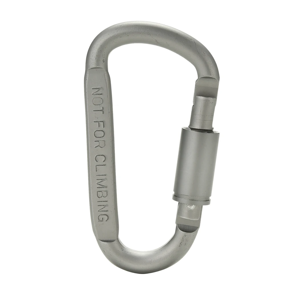 Mini size, Classic Style, Convenient to Carry Outdoor D-type High-quality Alloy Carabiner Buckle Multifunction Hanging Buckle