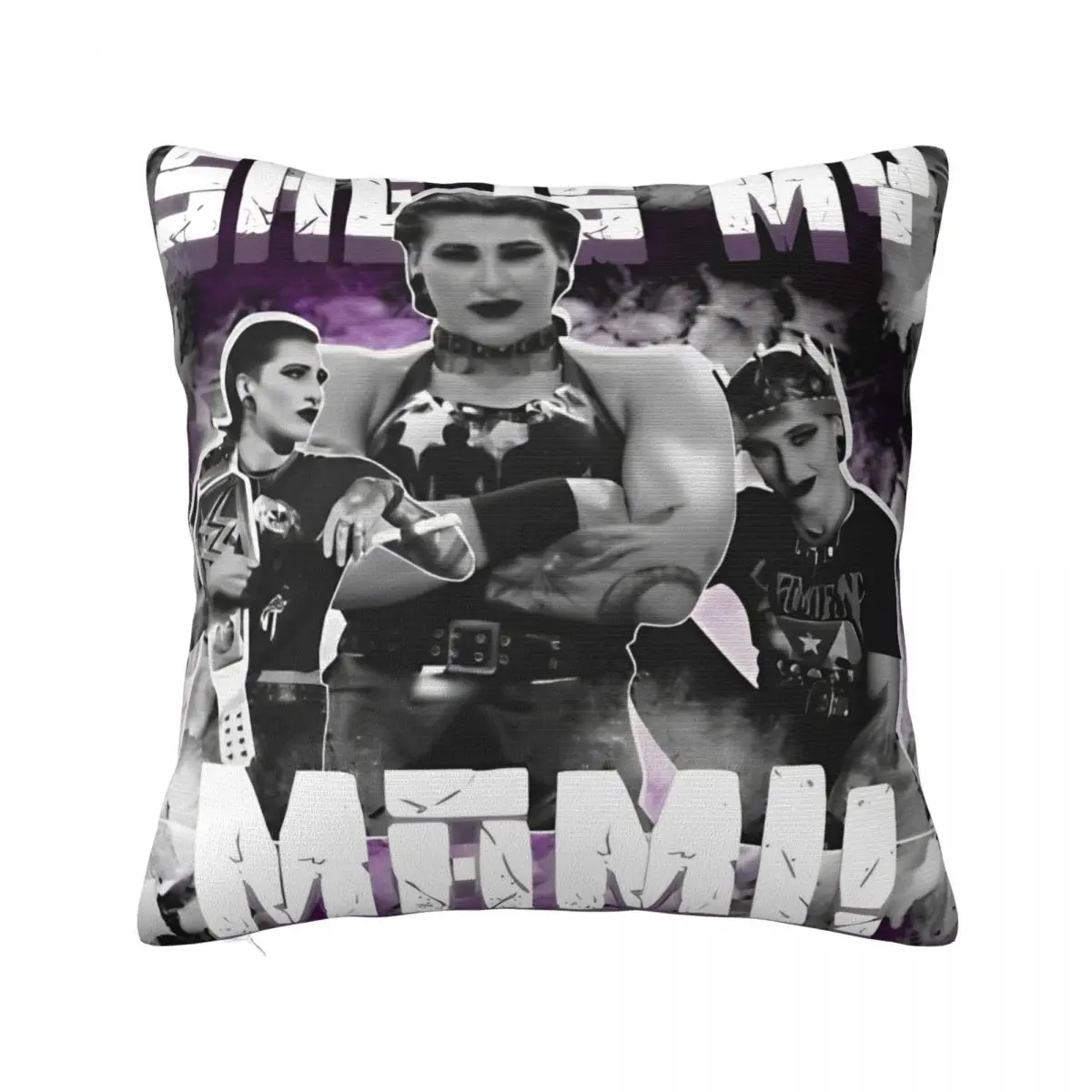 

Decorative Pillowcase She Is My Mami! Rhea Ripley Bootleg Merch Chair Vintage Wrestler Pillow Case Cover Zippered Multiple Sizes