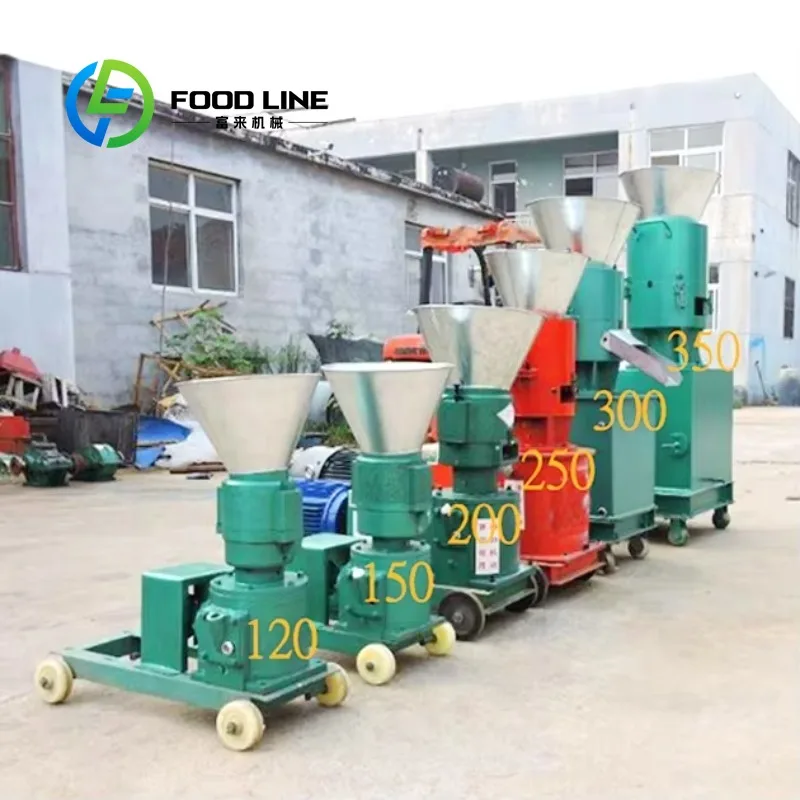 Customized New Small Multifunctional Floating Fish & Livestock Feed Pellet Press Machine Farm Feed Pellet Making Processing